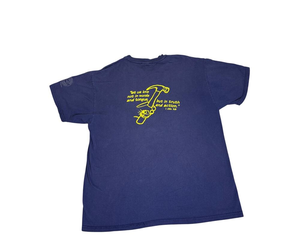Vintage Habitat for Humanity Blueprint Tee